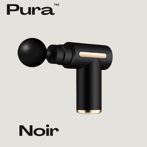 pistolet de massage Pura, couleur noir